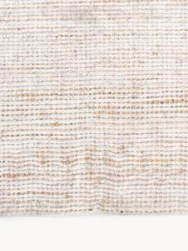 Kurzflor-Teppich Alisha, 63 % Jute, 37 % Polyester, Beige, Off White, B 120 x L 180 cm (Größe S)