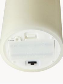 Candela a LED con funzione tremolante Bino, alt. 10 cm, Bianco crema, Ø 8 x Alt. 10 cm