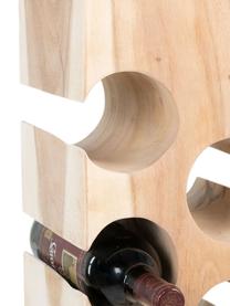 Botellero de madera de acacia Wine, para hasta 12 botellas, Madera de acacia, Marrón, An 21 x Al 100 cm