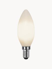 Lampadina E14, bianco caldo, 6 pz, Lampadina: vetro, Base lampadina: alluminio, Bianco, Ø 4 x Alt. 10 cm