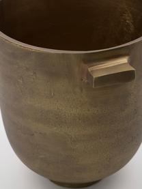 Cache-pot en métal Foem, Métal, enduit, Couleur laitonnée, Ø 20 x haut. 24 cm