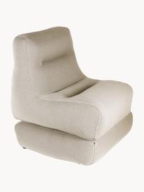 Fauteuil lounge de jardin avec fonction chaise longue Sit Pool, Beige clair, larg. 75 x haut. 85 cm