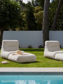 Sillón artesanal reclinable para exterior Pool, Tapizado: 70% PAN + 30% PES, imperm, Beige claro, An 75 x Al 85 cm