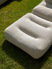 Sillón artesanal reclinable para exterior Pool, Tapizado: 70% PAN + 30% PES, imperm, Beige claro, An 75 x Al 85 cm