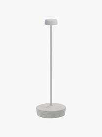 Mobile dimmbare LED-Tischlampe Swap, Weiß, Ø 10 x H 29 cm