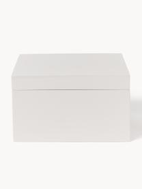 Set 2 scatole portaoggetti Kylie, Pannello MDF  (fibra a media densità), Grigio chiaro, rosa antico, Set in varie misure
