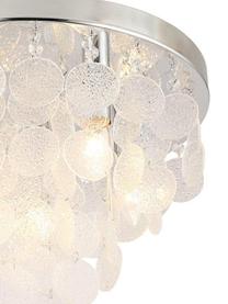 Lampa sufitowa ze szkła Pardo, Odcienie chromu, transparentny, Ø 55 x W 34 cm