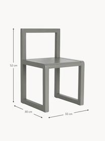 Holz-Kinderstuhl Little Architect, Eschenholz, Eschenholzfurnier, Mitteldichte Holzfaserplatte (MDF)

Dieses Produkt wird aus nachhaltig gewonnenem, FSC®-zertifiziertem Holz gefertigt., Grau, B 32 x T 30 cm