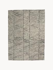 Alfombra artesanal de lana Colorado, 100% lana

Las alfombras de lana se pueden aflojar durante las primeras semanas de uso, la pelusa se reduce con el uso diario., Blanco crema, gris oscuro, An 120 x L 180 cm (Tamaño S)