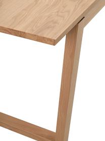 Eettafel Colonsay, Tafelblad: MDF met eikenhoutfineer, Hout, B 215/315 x D 96 cm