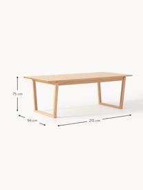 Table extensible Colonsay, 215 - 315 x 96 cm, Bois, larg. 215 - 315 x prof. 96 cm