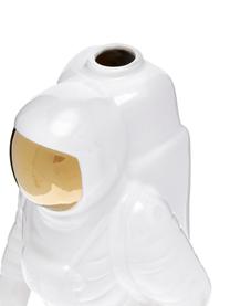 Wazon z porcelany Cosmic Diner Starman, Porcelana, Biały,odcienie złotego, 28 cm