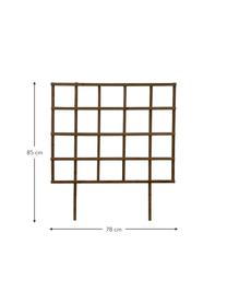 Soporte para plantas Gertrude, Madera de pino, Marrón, An 78 x Al 85 cm