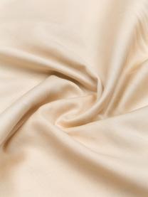 Dizajnová posteľná bielizeň z bavlneného saténu od Candice Gray Aimee, Svetlobéžová, olivovozelená, 155 x 220 cm + 1 vankúš 80 x 80 cm