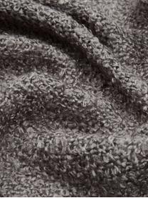 Manta bouclé ligera Mysa, 100% poliacrílico, Gris, An 120 x L 150 cm