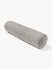 Sofa-Nackenrolle Sofia, Hülle: 100 % Polyester, Webstoff Grau, Ø 17 x L 68 cm