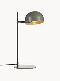 Tafellamp Pose, Lampenkap: gecoat metaal, Grijs, zwart, D 29 x H 49 cm