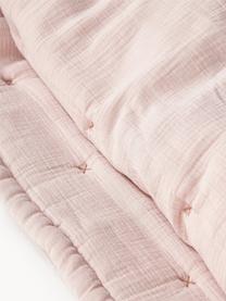 Gesteppte Tagesdecke Lenore aus Baumwolle, Bezug: 100 % Baumwolle, Hellrosa, B 230 x L 250 cm (für Betten bis 180 x 200 cm)