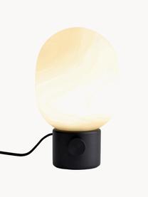 Lampa stołowa z funkcją przyciemniania JWDA, W 29 cm, Biały, czarny, Ø 17 x W 29 cm