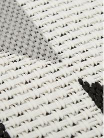 Alfombra de interior/exterior Ikat, 86% polipropileno, 14% poliéster, Blanco, negro, gris, An 200 x L 290 cm (Tamaño L)