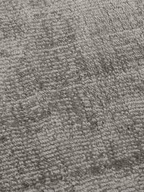 Tappeto in viscosa fatto a mano Jane, Retro: 100% cotone, Grigio, Larg. 200 x Lung. 300 cm (taglia L)