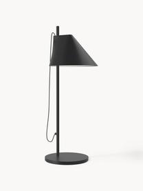 Veľká stmievateľná stolová LED lampa Yuh, Čierna, Ø 20 x V 61 cm