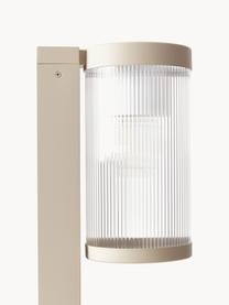 Dimmbare Outdoor-Stehlampe Coupar, Beige, Ø 14 x H 80 cm