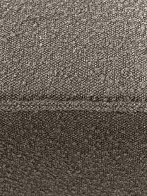 Module central en tissu bouclette Lennon, Bouclette grège, larg. 89 x prof. 119 cm