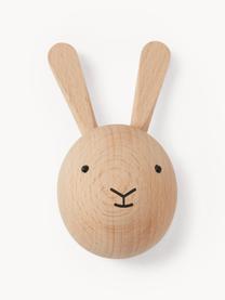 Wandhaken Rabbit aus Buchenholz, Buchenholz, Buchenholz, B 5 x H 8 cm