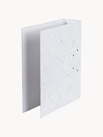 Cartella documenti Archie, Bianco marmorizzato, Larg. 29 x Alt. 32 cm