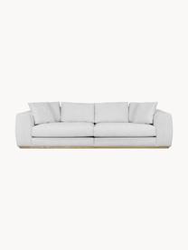 Sofa Vienna (4-osobowa), Tapicerka: 100% poliester Dzięki tka, Szara tkanina, S 284 x G 102 cm