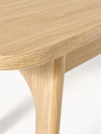 Sitzbank Apollo, Sitzfläche: Eichenholzfurnier, lackie, Beine: Eichenholz (FSC-zertifizi, Eichenholz, lackiert, B 200 x T 37 cm