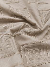 Vyšívané bavlněné povlečení Elaine, 100 % bavlna

Hustota tkaniny 140 TC, standardní gramáž

Bavlněné povlečení je měkké na dotek, dobře absorbuje vlhkost a je vhodné pro alergiky., Taupe, 140 x 200 cm + 1 polštář 80 x 80 cm