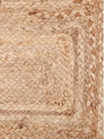 Juten tafelloper Ural, 100% jute, Grijs, 50 x 150 cm