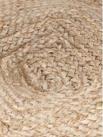 Coussin de sol en jute Ural, Jute, larg. 60 x haut. 13 cm