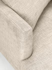 Sofa Adrian (3-Sitzer), Bezug: 47 % Viskose, 23 % Baumwo, Gestell: Sperrholz, Webstoff Beige, B 214 x T 95 cm