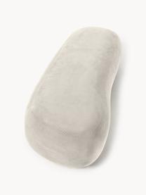 Hocker Alba, Bezug: 97% Polyester, 3% Nylon D, Gestell: Massives Fichtenholz, FSC, Webstoff Cremeweiss, B 130 x T 62 cm