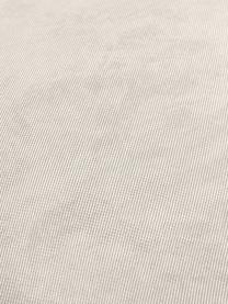 Hocker Alba, Bezug: 97% Polyester, 3% Nylon D, Gestell: Massives Fichtenholz, FSC, Webstoff Cremeweiss, B 130 x T 62 cm