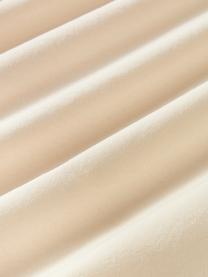 Funda de almohada de algodón lavado Darlyn, 100% algodón
Densidad de hilo 150 TC, calidad estándar

El algodón da una sensación agradable y suave en la piel, absorbe bien la humedad y es adecuado para personas alérgicas.

Este tejido ha sido sometido a un proceso de lavado especial que le da un aspecto Softwash irregular y resistente, pero siendo suave al tacto, flexible y cómodo. Además, su aspecto arrugado natural hace que no necesite planchado.

El material utilizado para este producto ha sido probado contra sustancias nocivas y está certificado según el STANDARD 100 por OEKO-TEX®, 4265CIT, CITEVE., Beige claro, An 45 x L 110 cm