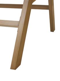 Chaise de jardin aspect bois Palina, Brun, larg. 57 x prof. 78 cm