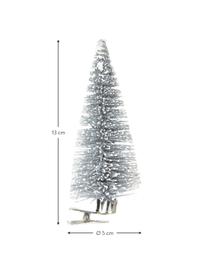 Décoration sapin de Noël Felicia, Couleur argentée, Ø 5 x haut. 13 cm