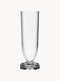 Kieliszek do szampana Jellies, 4 szt., Tworzywo sztuczne, Transparentny, Ø 6 x W 17 cm, 200 ml