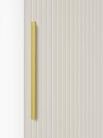 Szafa modułowa z drzwiami przesuwnymi Simone, 150 cm, różne warianty, Korpus: płyta wiórowa pokryta mel, Drewno naturalne, jasny beżowy, S 150 x W 200 cm, Basic