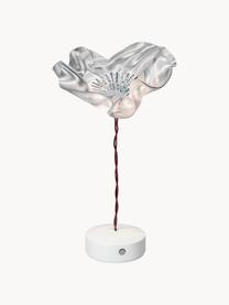 Lampe à poser LED design mobile Lafleur, Transparent, brun, Ø 15 x haut. 26 cm