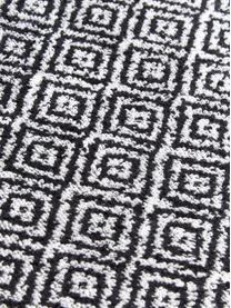 Toalla estampada Morocco, diferentes tamaños, Negro, blanco, Toalla ducha, An 70 x L 140 cm