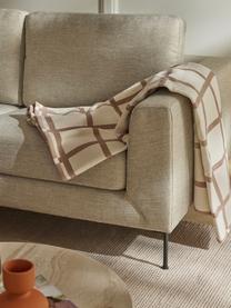 Sofa Cucita (2-Sitzer), Bezug: Webstoff (Polyester) Der , Gestell: Massives Kiefernholz, Webstoff Hellbeige, B 187 x T 94 cm