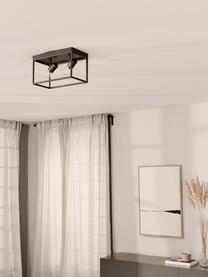 Lampa sufitowa Silentina, Czarny, S 36 x W 18 cm