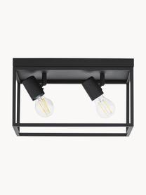 Lampa sufitowa Silentina, Czarny, S 36 x W 18 cm