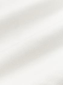 Copricuscino in cotone con nappe Adrian, Bianco latte, Larg. 45 x Lung. 45 cm