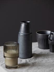 Carafe à eau Pion, 440 ml, Grès cérame, Anthracite, 440 ml